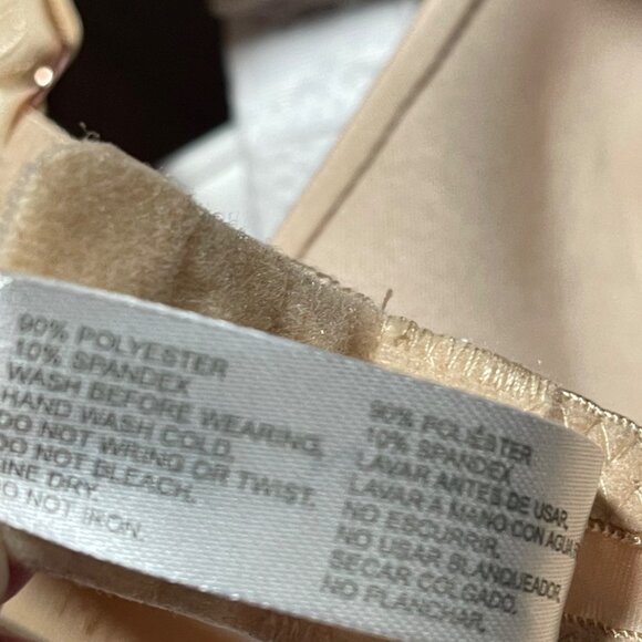 Danskin Girls 2 Pack Wire Free Bra Set Size 36A Lightweight Comfort White Beige - Picture 5 of 8